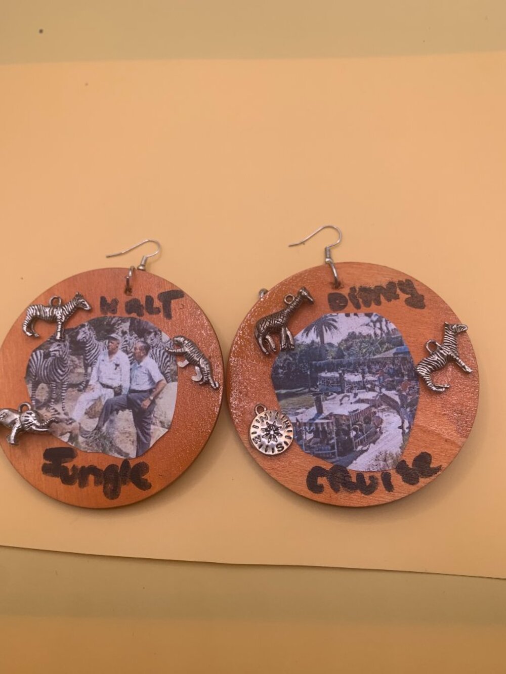 Jungle Cruise DIY Statement Earrings SELLING AS IS